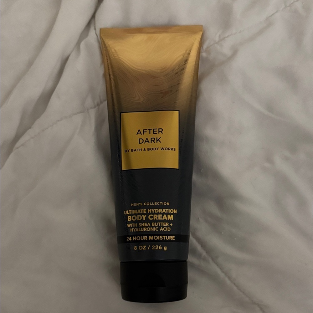 Bath & Body Works After Dark Hydration Cream - Gold & Black